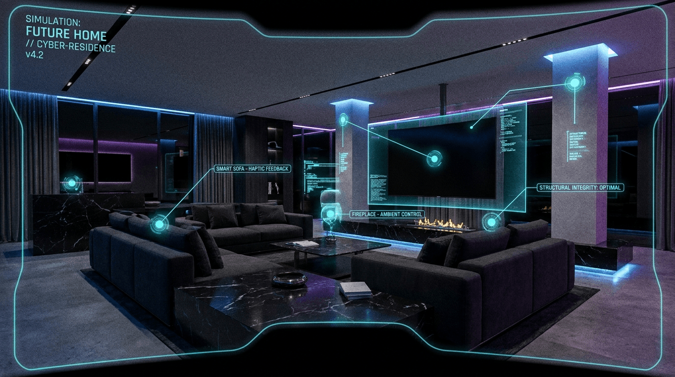 VR room walkthrough